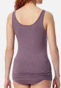 Schiesser 2PACK  MODAL ESSENTIALS - Undershirt - dunkelblau pflaume