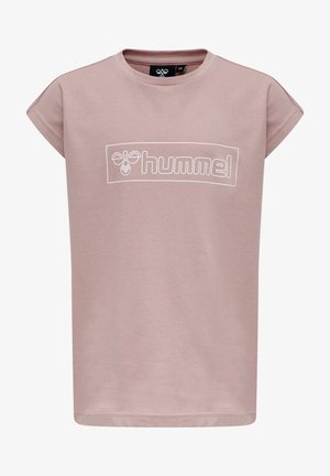 Hummel T-shirts print - woodrose