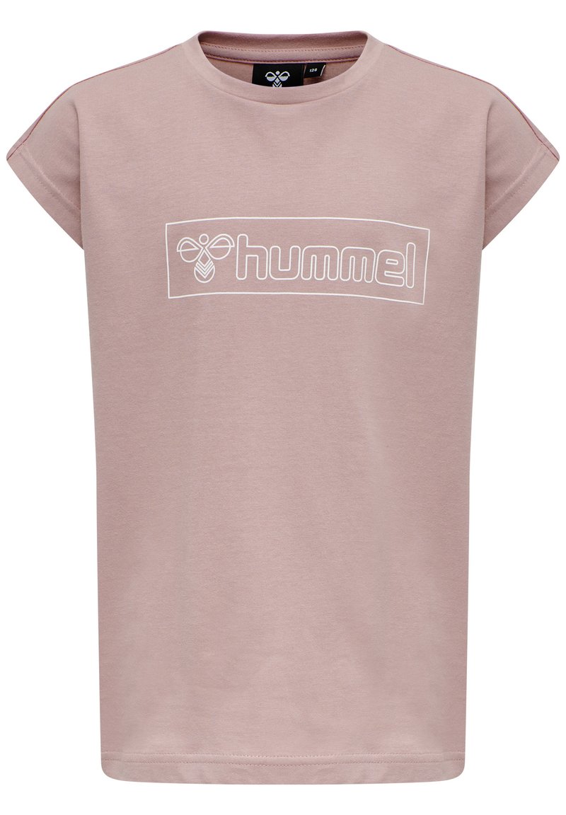 Hummel T-shirt med print - woodrose