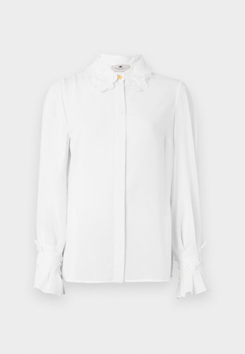 Elisabetta Franchi Overhemdblouse wit Elisabetta Franchi Overhemdblouse wit