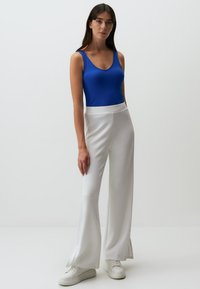 Jimmy Key V NECK SLEEVELESS - Top - blue