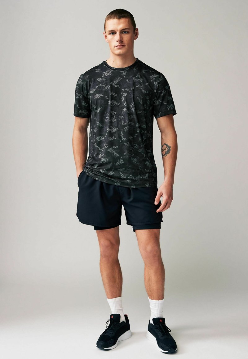Next ACTIVE TIE DYE - Camiseta estampada - anthracite