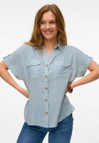 Vero Moda VMBUMPY NOOS - Nööpidega pluus - stormy weather