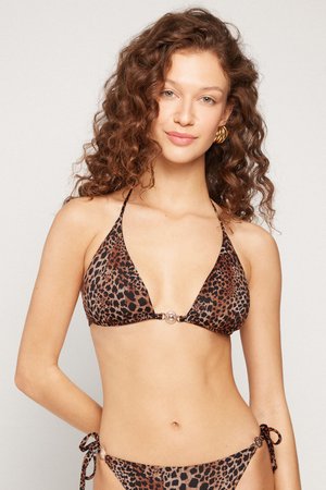 Tezenis SAVAGE SUN - Bikini top - brown