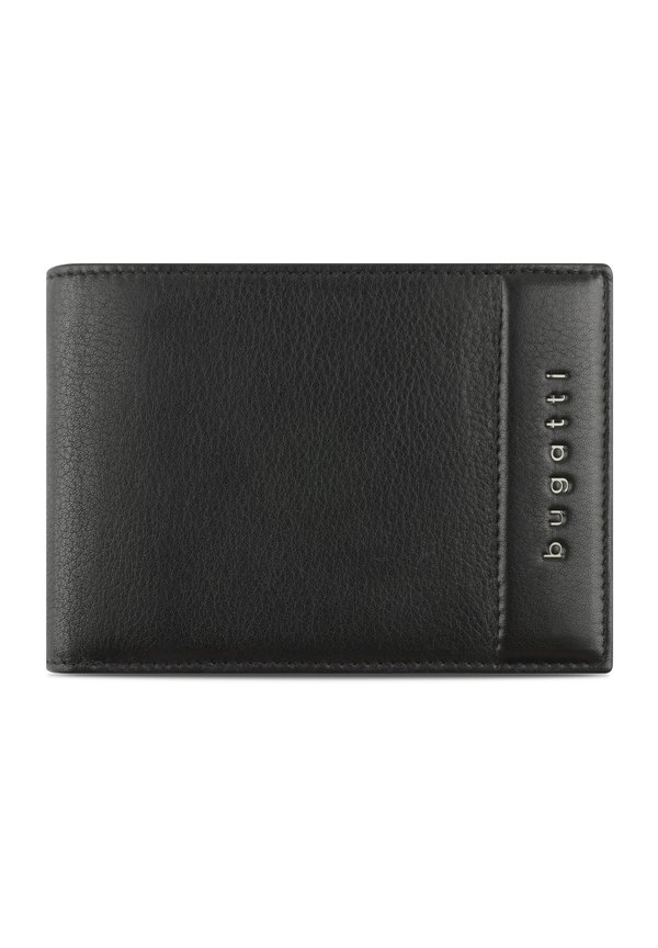 NOME SCHEINTASCHE MIT KLAPPE QUERFORMAT - Geldbörse - schwarz