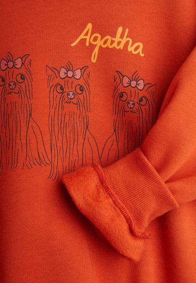 Mini Rodini AGATHA DOGS UNISEX - Sweatshirt - red