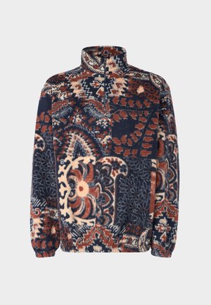 Felpa in pile - dark blue