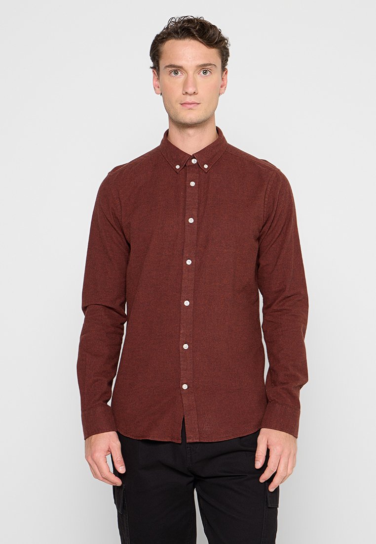 Only & Sons Overhemd donkerrood