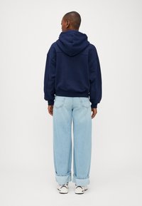 GAP Petite ABBREV HOOD - Mikina - navy