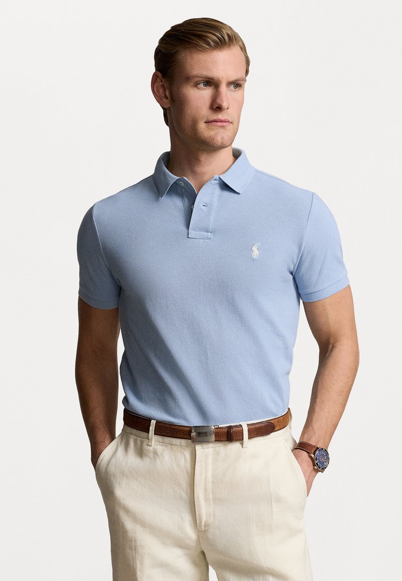 Polo Ralph Lauren - THE ICONIC MESH POLO SHIRT - Polo - vessel blue, Agrandir