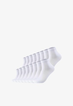 s.Oliver, S.OLIVER S.OLIVER UNISEX SOCKEN, 16ER PACK - QUARTER, EINFARBIG - Pedulini - weiß
