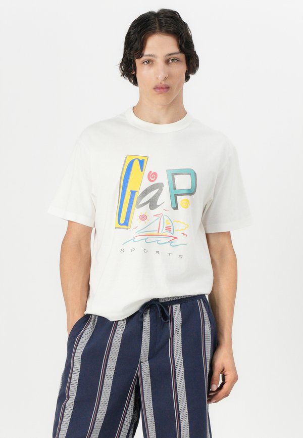 VINTAGE LOGO CROPPED - Print T-shirt4