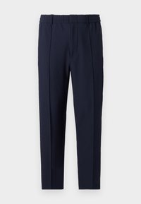 TROUSER - Bukser - blu navy