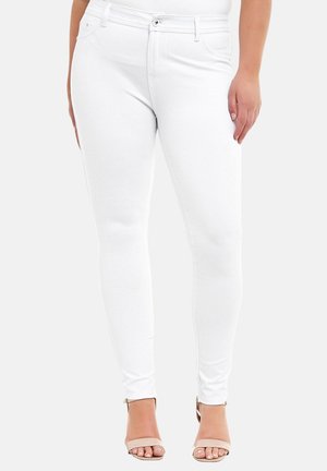 STRETCH - Jeans Skinny - weiß