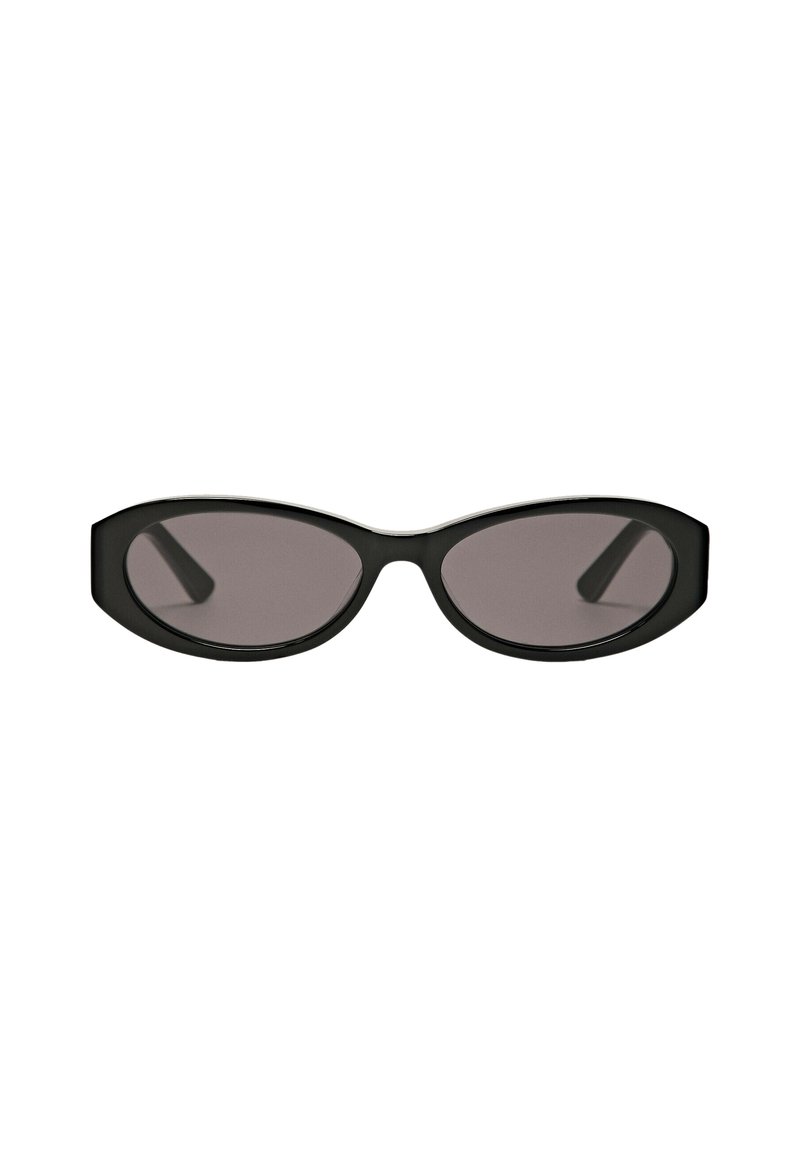 Massimo Dutti SMALL OVAL  - Occhiali da sole - black