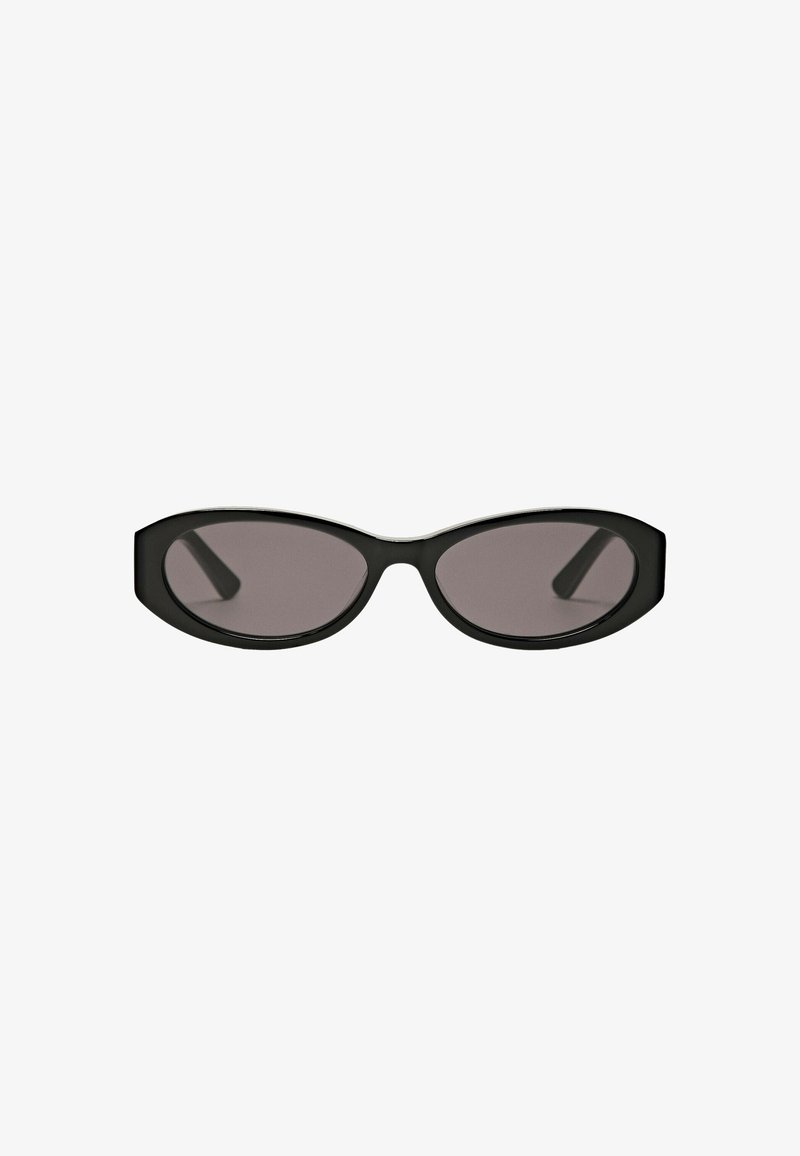Massimo Dutti SMALL OVAL - Occhiali da sole - black