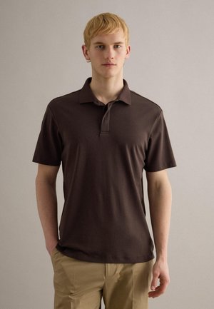 Poloshirt - dark brown