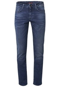 NO EXCESS Straight leg jeans - stone used denim