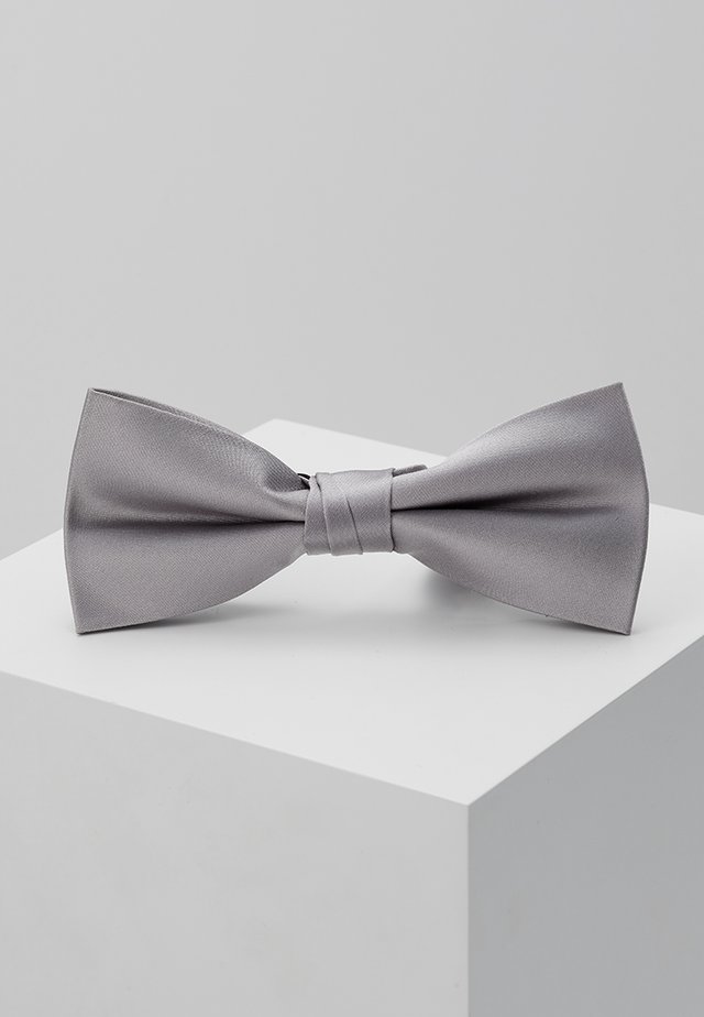 SOLID BOW TIE - Bow tie - grey