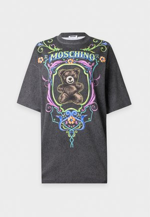 MOSCHINO, Рокля-тениска - black