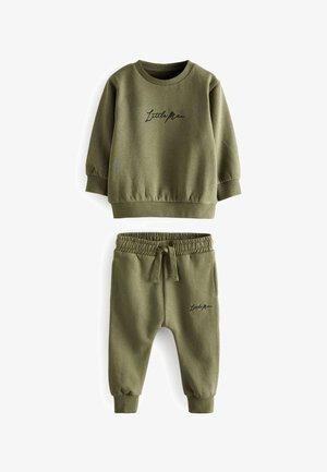 SLOGAN SET - Bluza - khaki green