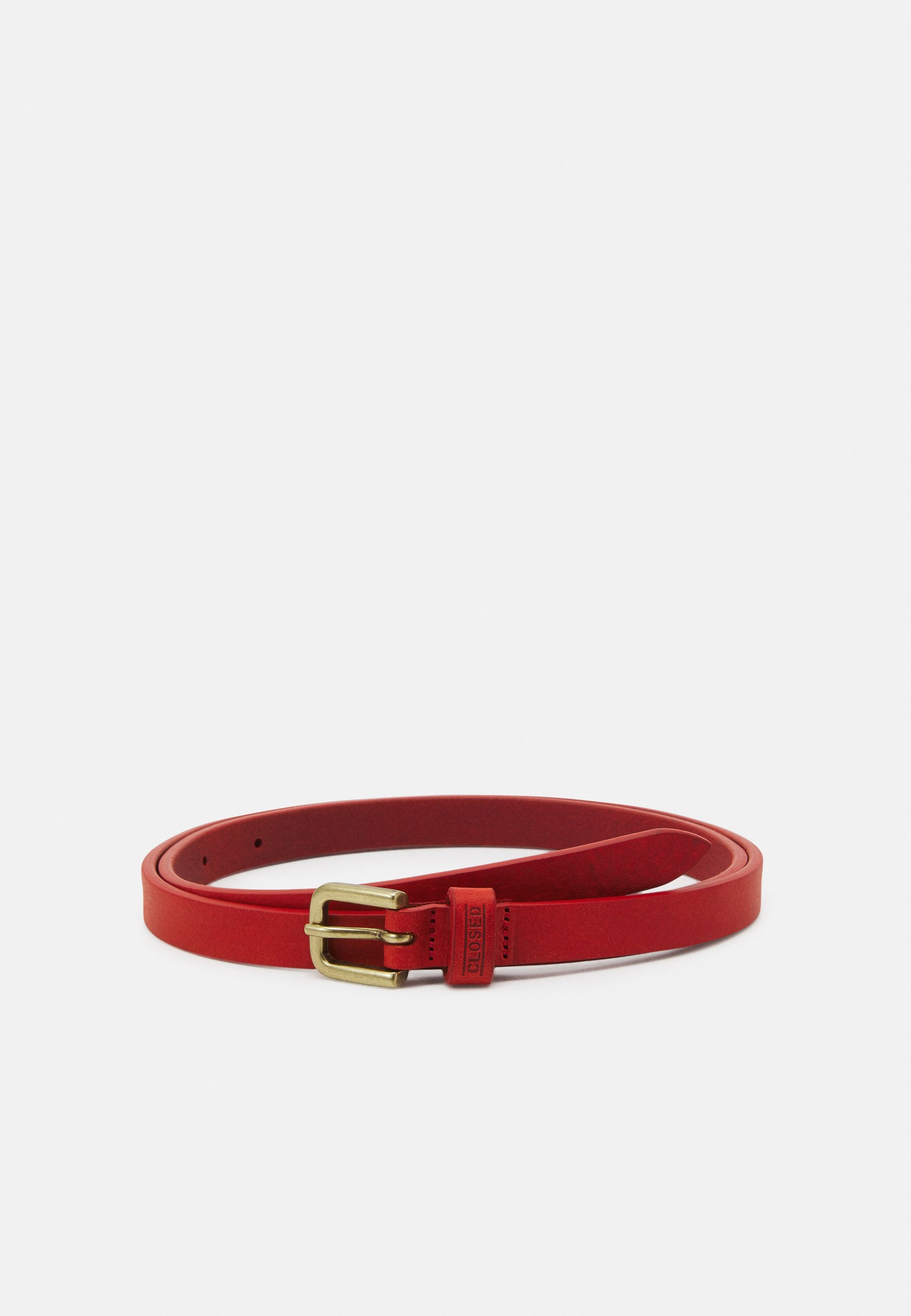 thin red belt