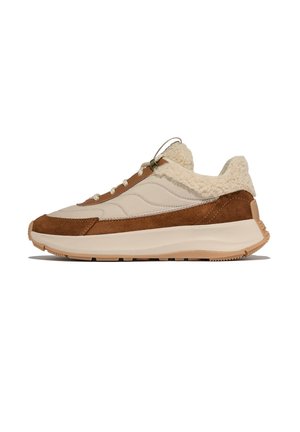 Sneakers laag - deep tan camel mix