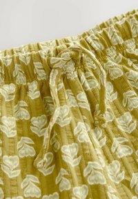 Next WIDE - Broek - green ditsy floral
