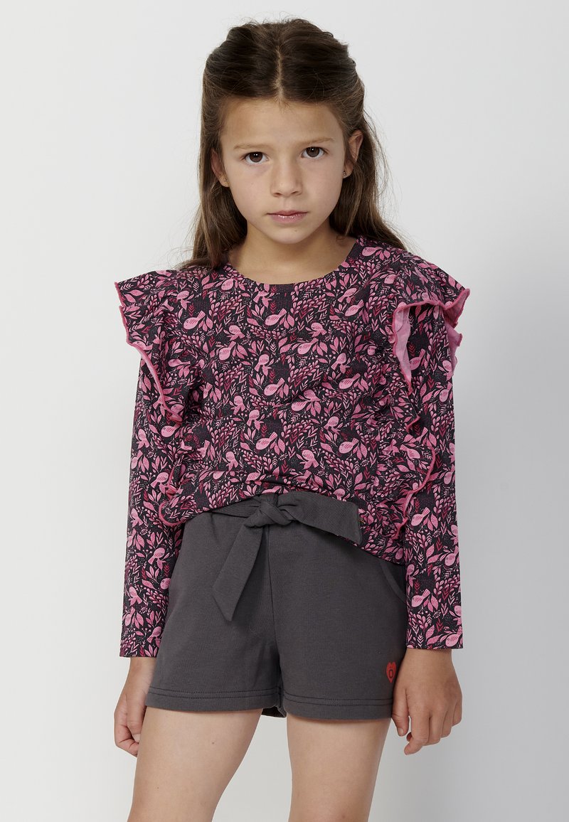 Koroshi Top dugih rukava - rosa pink