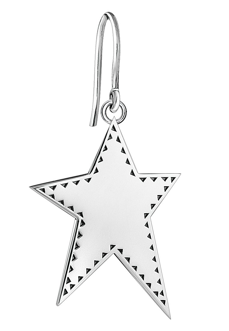Orecchini A Lobo Thomas Sabo Donna Stella In Argento 925 Con Zirconi H1868-051-14 - 4