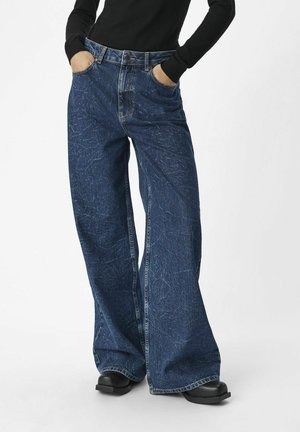 WIDE FIT - Wide Leg - medium blue denim