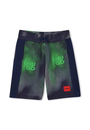 BERMUDA DE JOGGING IMPRIMÉ - Short - marine vert