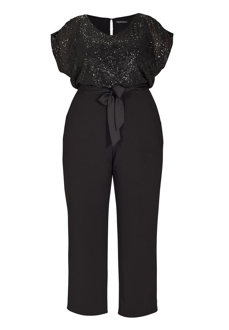 Swing Curve Jumpsuit zwart