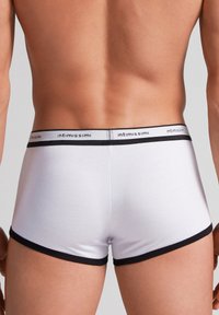 IUMAN Intimissimi Uomo STRETCH MIT LOGO - Calzoncillos - weiss schwarz