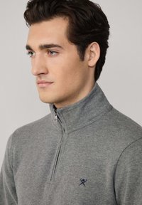 Hackett London NEW DOUBLE - Sweatshirt - dark grey marl