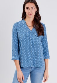 Cache Cache - ÄRMEL 3/4 - Overhemdblouse - bleu Miniatuurafbeelding 1