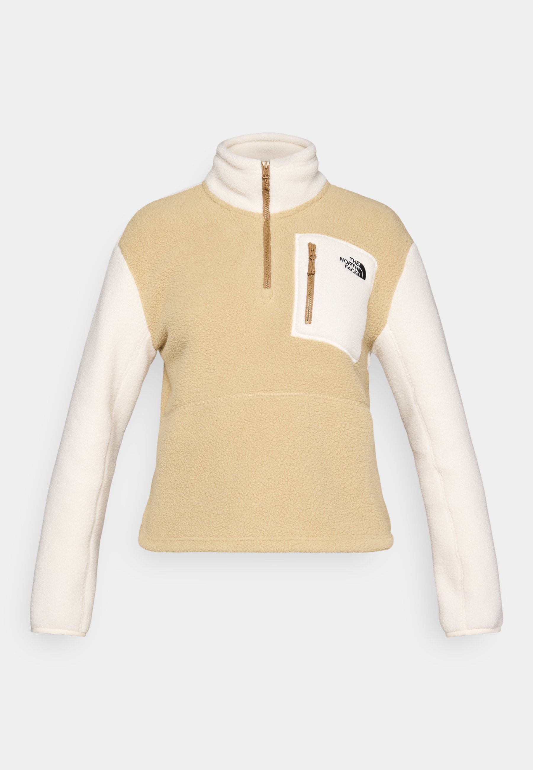 The North Face YUMIORI 1/4 ZIP - Fleece jumper - khaki stone