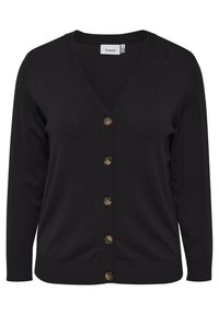 Fransa FPBLUME CAR 2 - Cardigan - black plum/purple