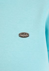Smilodox ODELIA BASIC HOODIE - Jersey con capucha - türkis