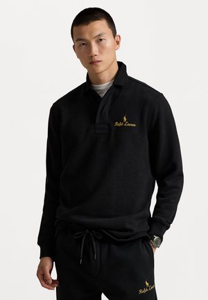 THE RL LOGO RUGBY SHIRT - Sweatshirt - black