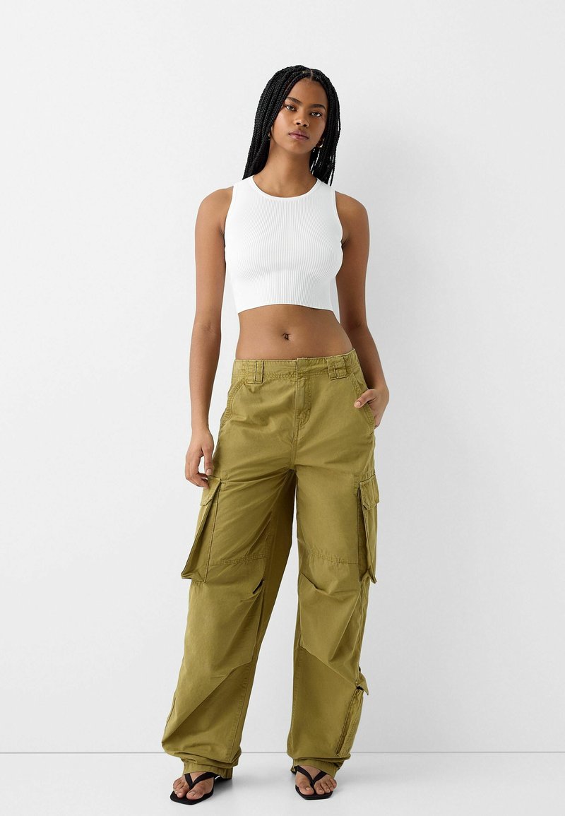 Bershka Top wit Bershka Top wit