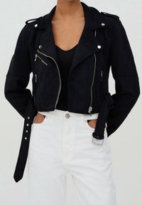 PULL&BEAR Kurtka ze skóry ekologicznej