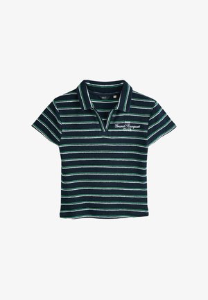 Next, Poloshirts - navy green