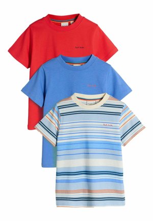 REGULAR FIT - SIGNATURE 3 PACK  .
 - Basic T-shirt - blue red orange