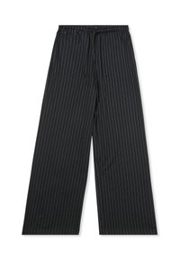 WIDE LEG GESSATI - Pantaloni - nero