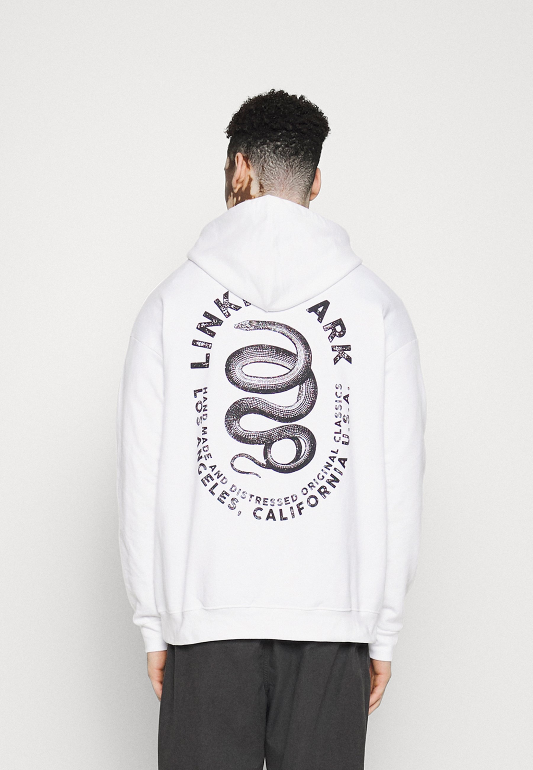 Pier One LINKIN PARK HOODIE UNISEX - Felpa con cappuccio - white/bianco -  Zalando.it