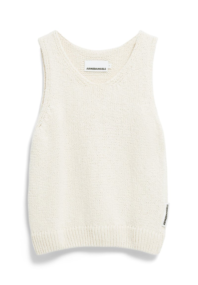 ARMEDANGELS RAAHEL - Strickpullover - oatmilk/braun - Zalando.ch