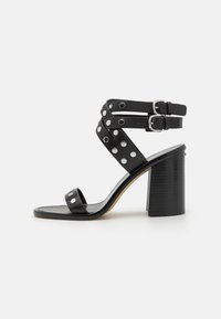 IRENE - Augstpapēžu sandales - black