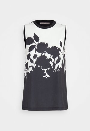 Anna Field Blusa - black/white