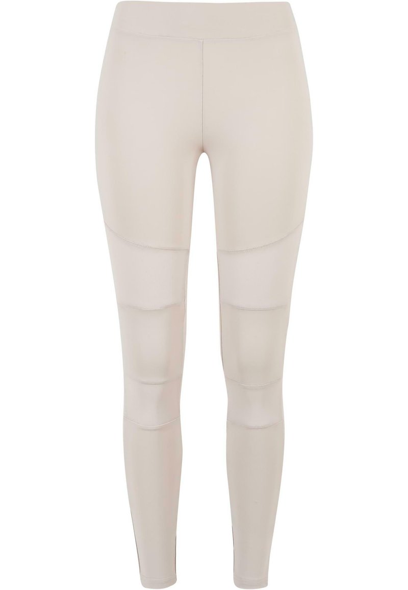 Urban Classics Curvy - TECH  - Leggings - Hosen - warmgrey